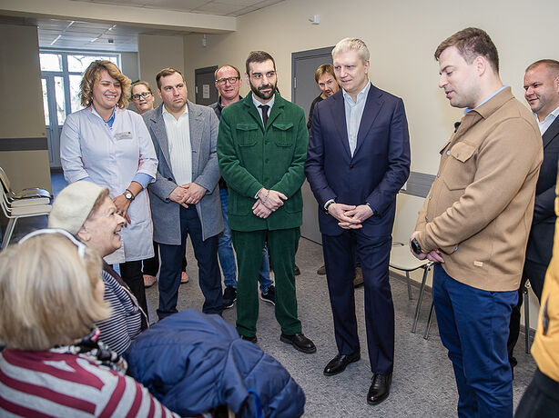 Ход ремонта врачебной амбулатории в поселке Барвиха проверил Андрей Иванов Ход ремонта врачебной амбулатории в поселке Барвиха проверил Андрей Иванов